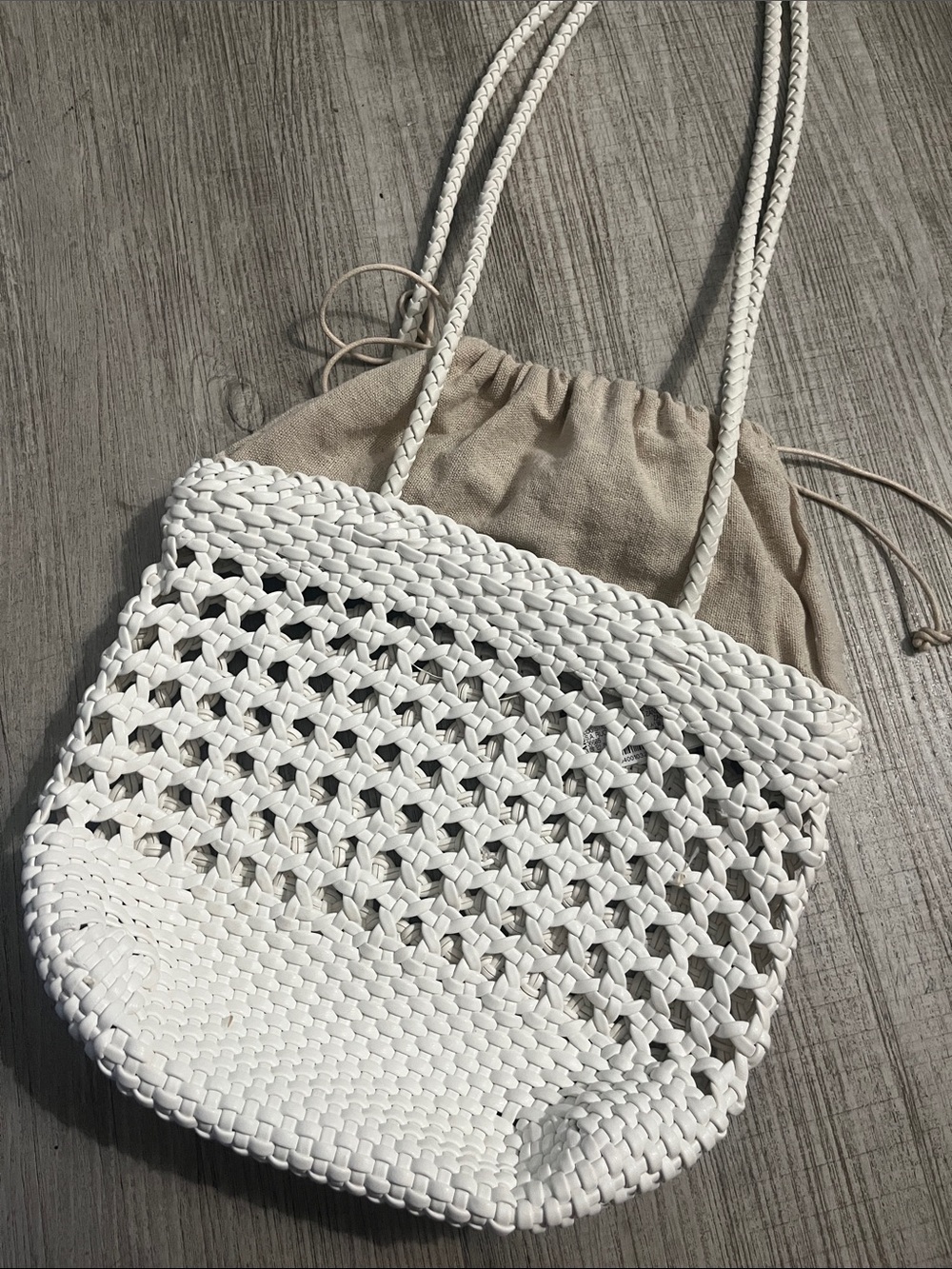 Zara vegan leather Bag